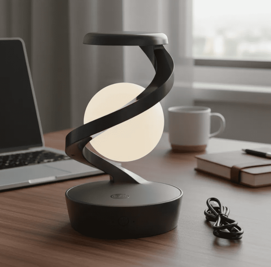 LAMPARA TECNOLOGICA CON BOLA FLOTANTE