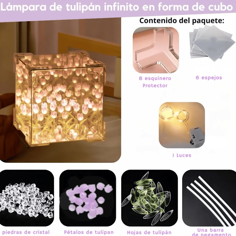 LAMPARA TULIPANES INFINITOS TOP