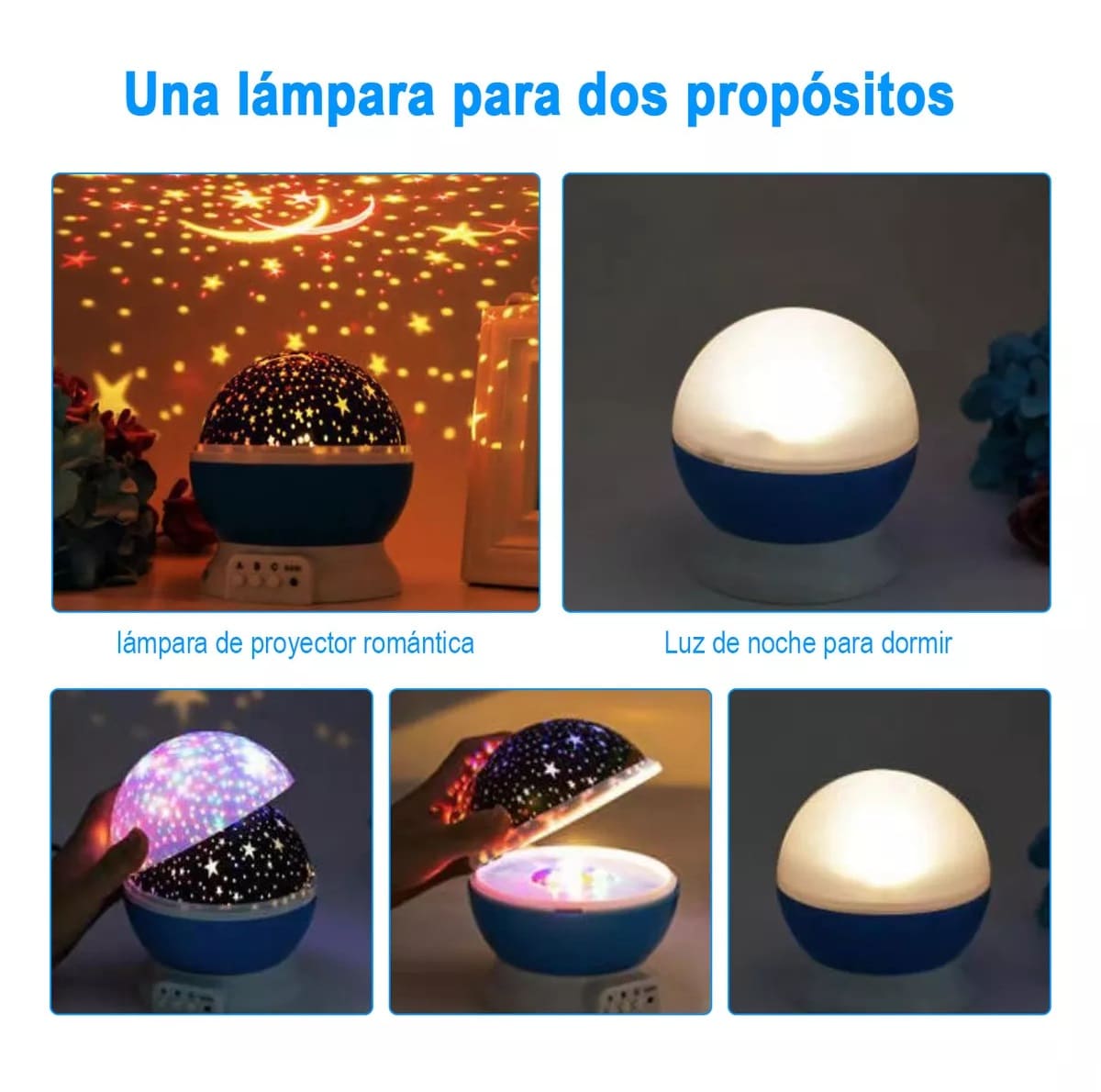 Lampara Proyector De Estrellas Luces